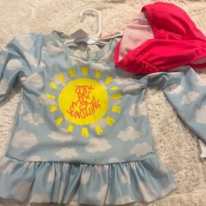 3 t girls swimming suit.